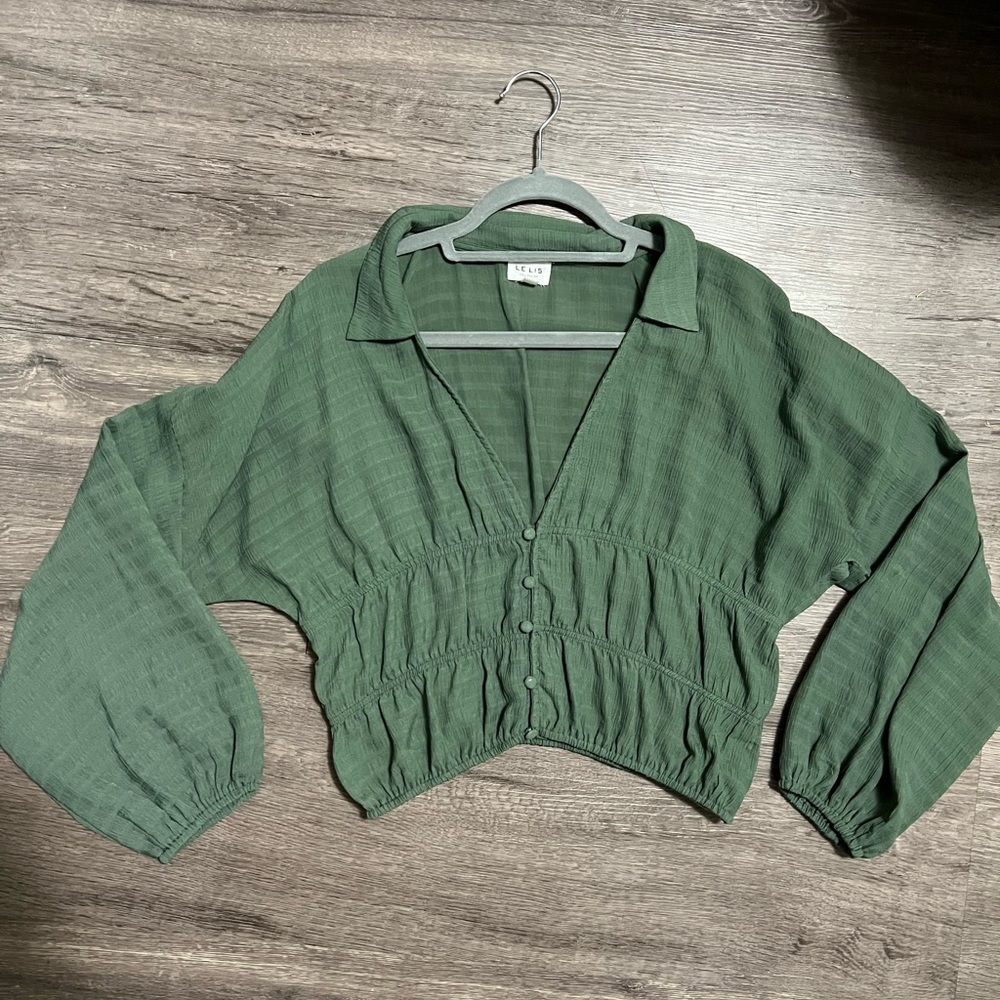 Cropped Green Top